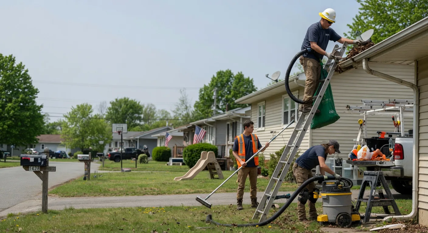 Gutter Installation in Olyphant, PA near me